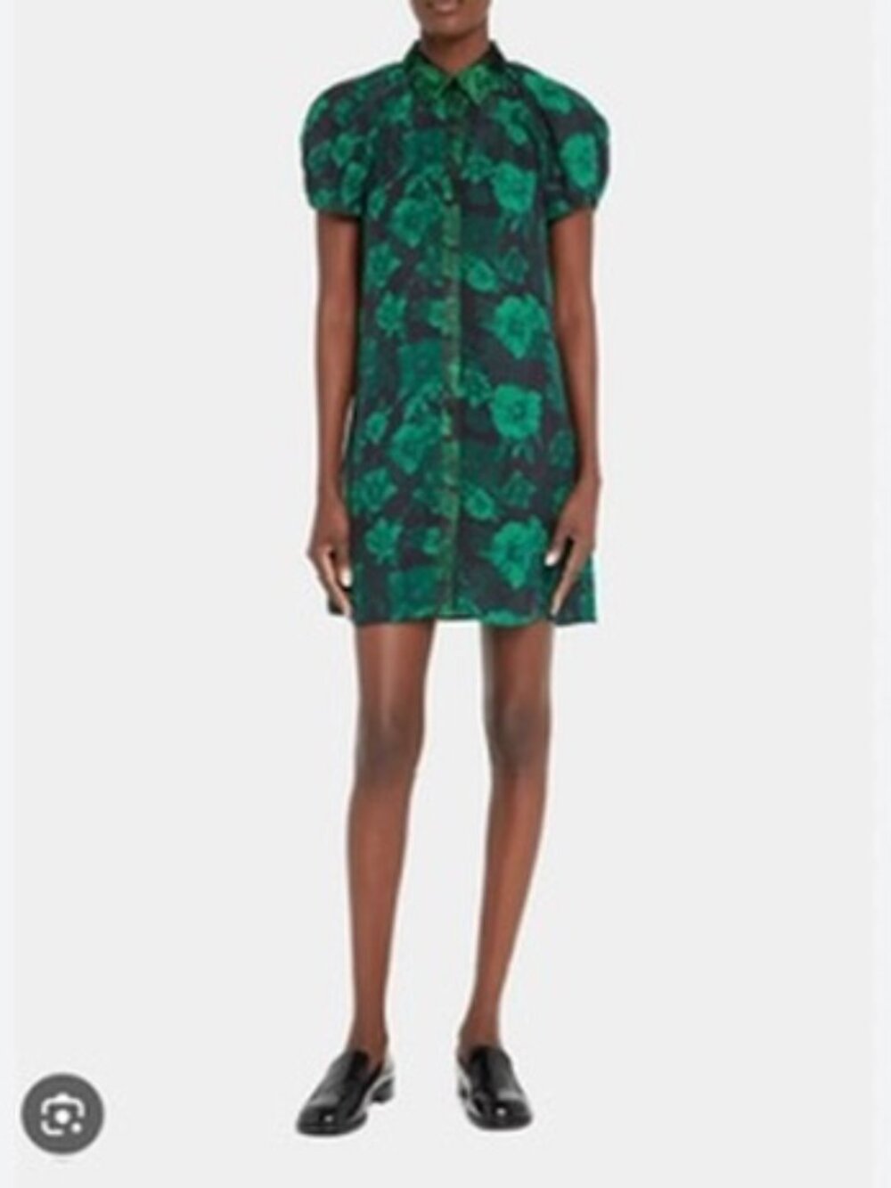Alice + Olivia Jem Floral Shirt Dress